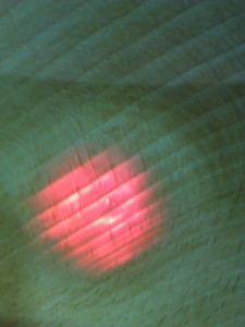 Charles' first bowl base was thin, this second one was just as thin, but still well over 1.1 millimetres. Is he good, or is he lucky ?